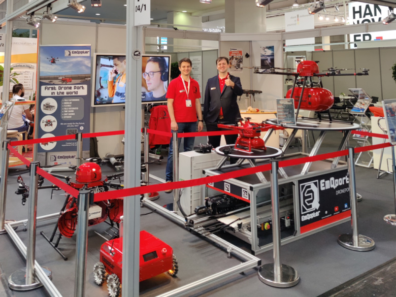 Start in den ersten Messetag auf der Hannover Messe