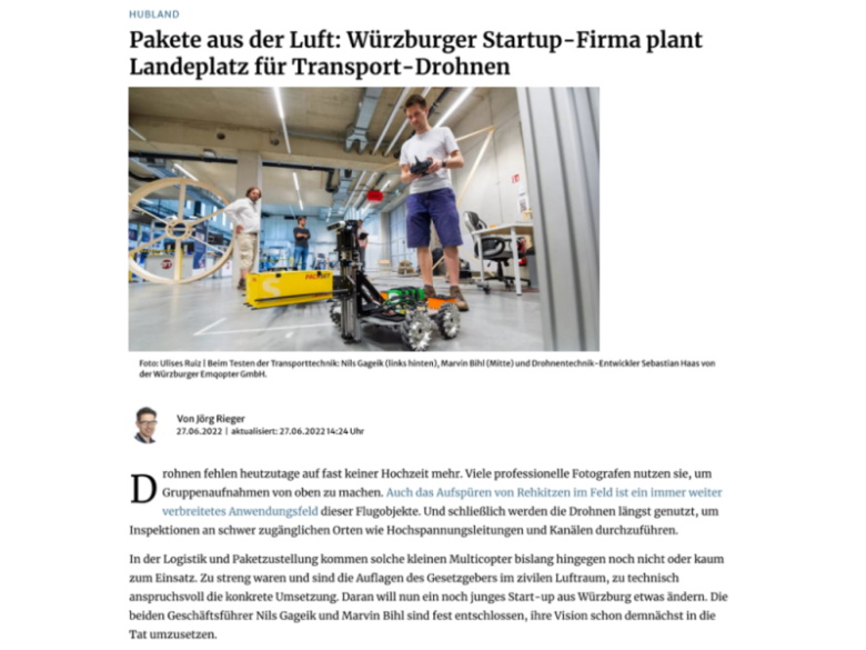 In einem umfangreichen Artikel berichtete die Main-Post über unsere Projekte und Vorhaben