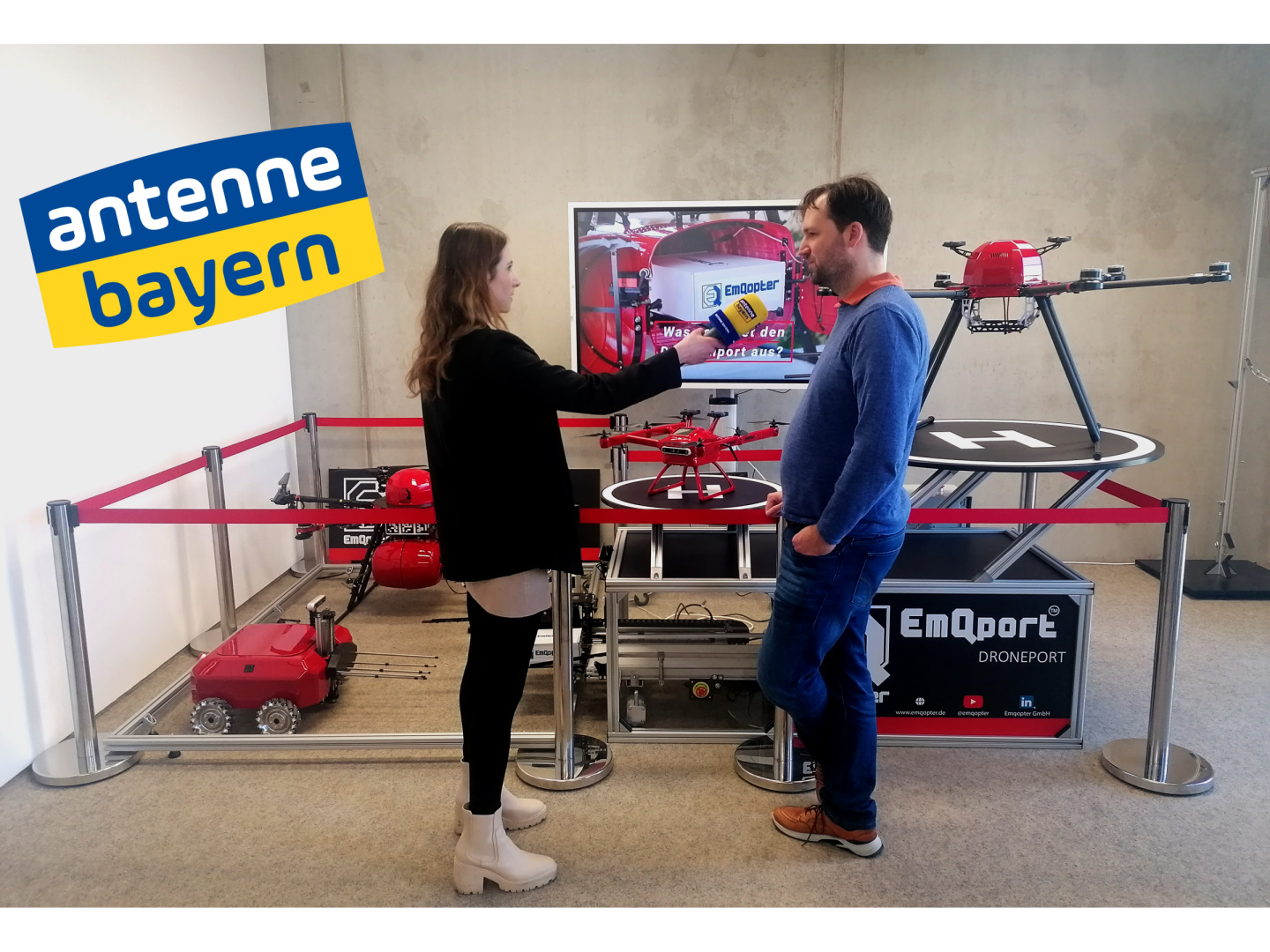 Dr. Nils Gageik im Live-Interview mit Vanessa Knüttel von Antenne Bayern