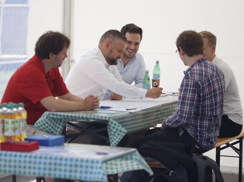 In den Workshops trafen Ideen aus verschiedenen Fachrichtung aufeinander.