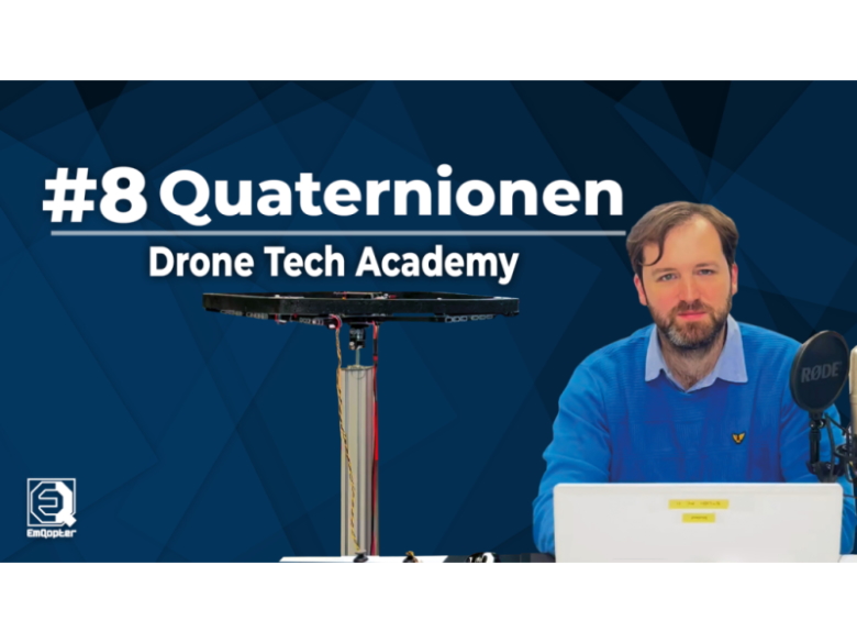 Dr. Nils Gageik zeigt, wie Quaternionen die präzise Ausrichtung und Steuerung von Drohnen ermöglichen