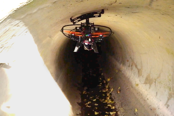 Autonome Inspektion im Kanal