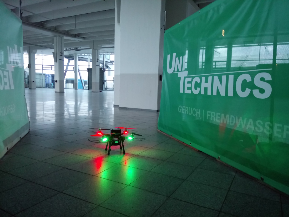 Der Prototyp zur autonomen Kanalinspektion wird auf 20 Veranstaltungen in ganz Deutschland bei "UNITECHNICS on tour 2018" präsentiert.