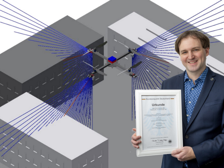 The innovative landing site detection system enables drones to autonomously find a suitable place to land safely